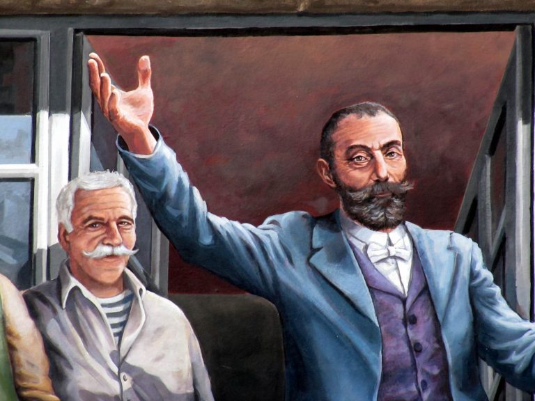 « La révolte des vignerons » Afresco